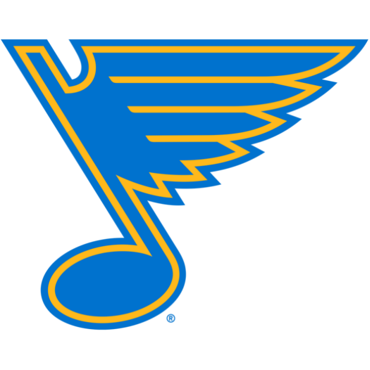 St. Louis Blues logos iron-ons